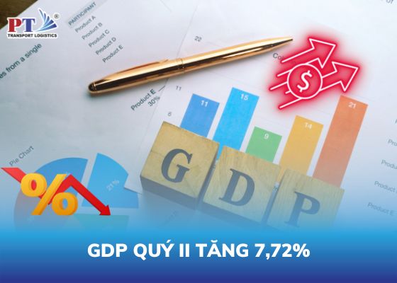 GDP quý II tăng 7,72%